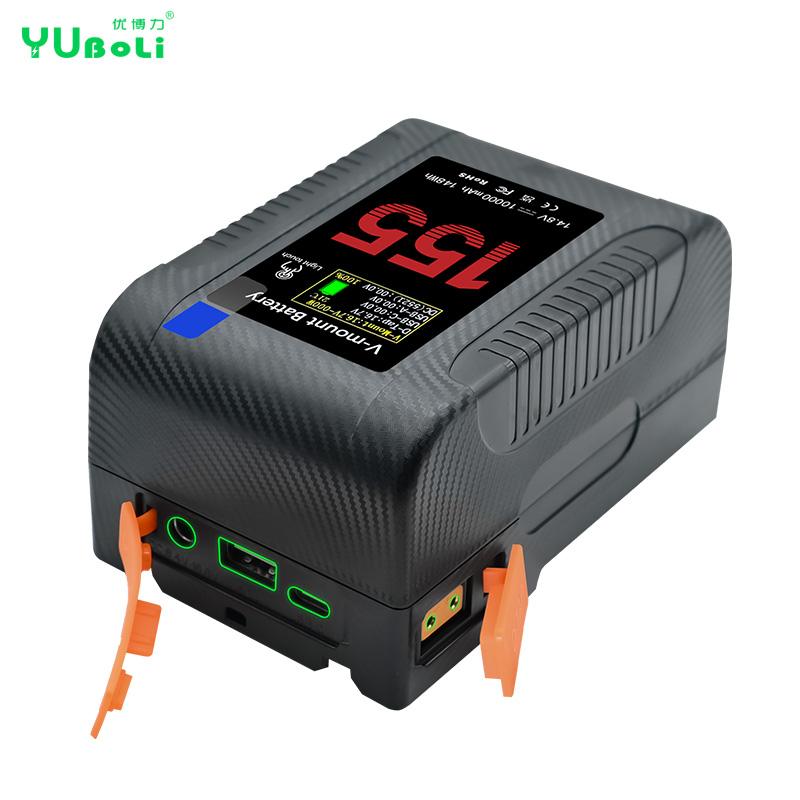 BP-155 V-Mount battery side view
