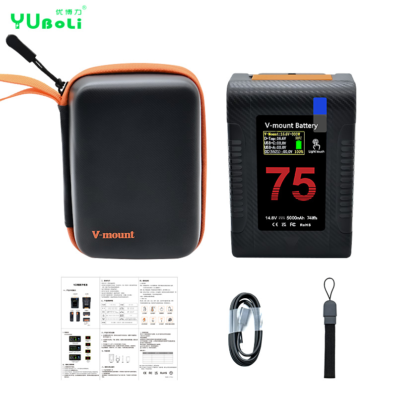 BP-99 V-Mount battery LCD fuel gauge