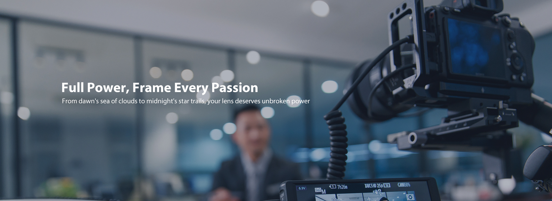 Professional V-mount battery solutions