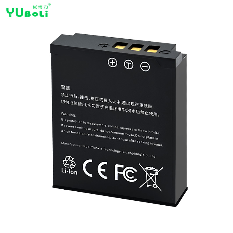 Ricoh DB-120 battery contacts
